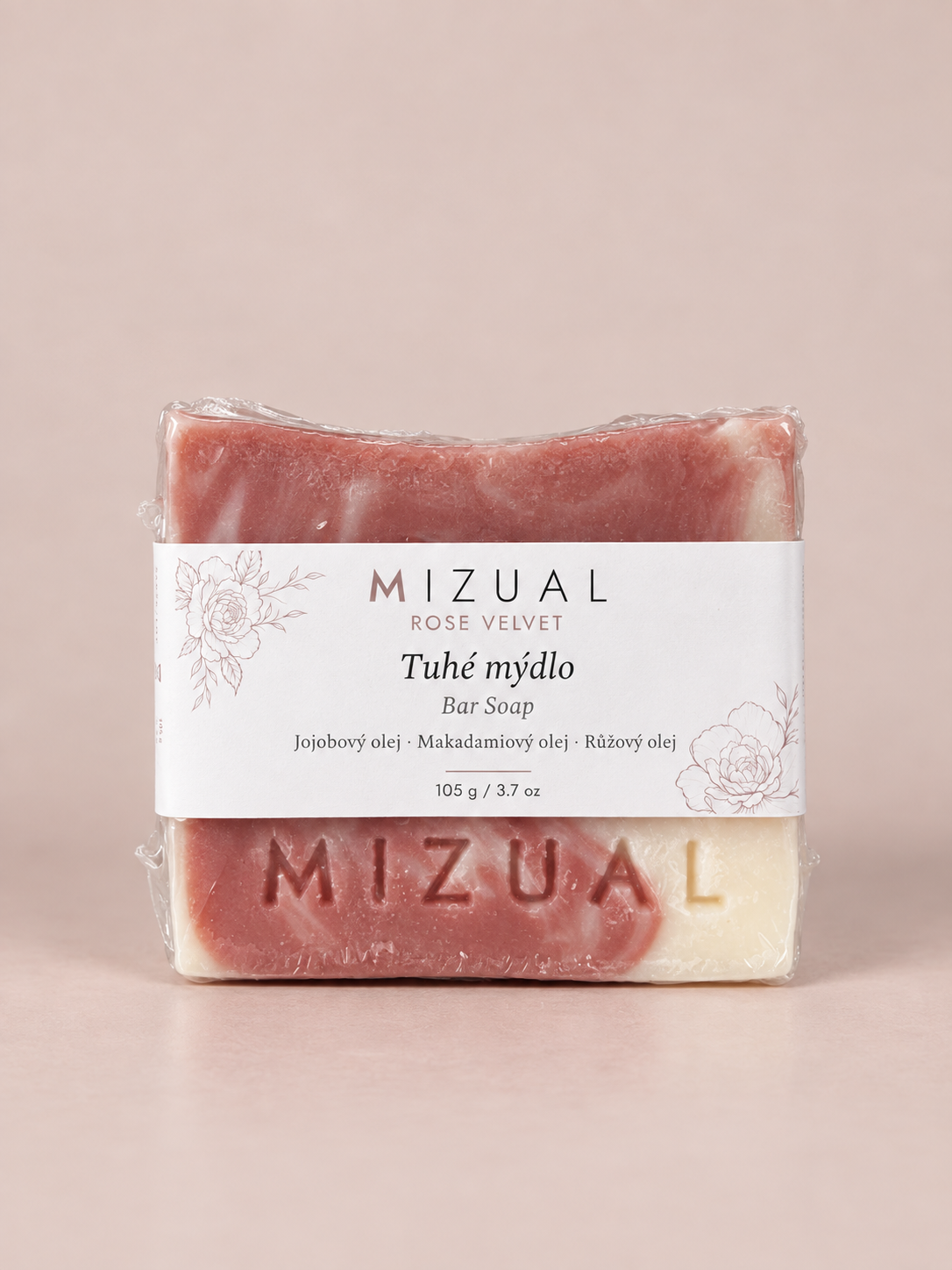 Tuhé mýdlo ROSE VELVET